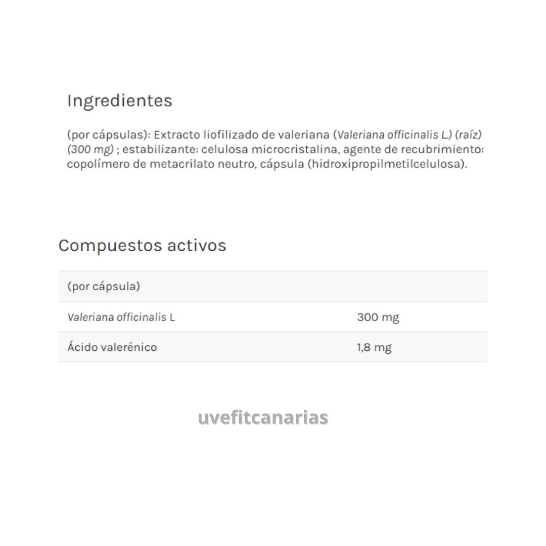 Valeriana 30cap - Soria Natural