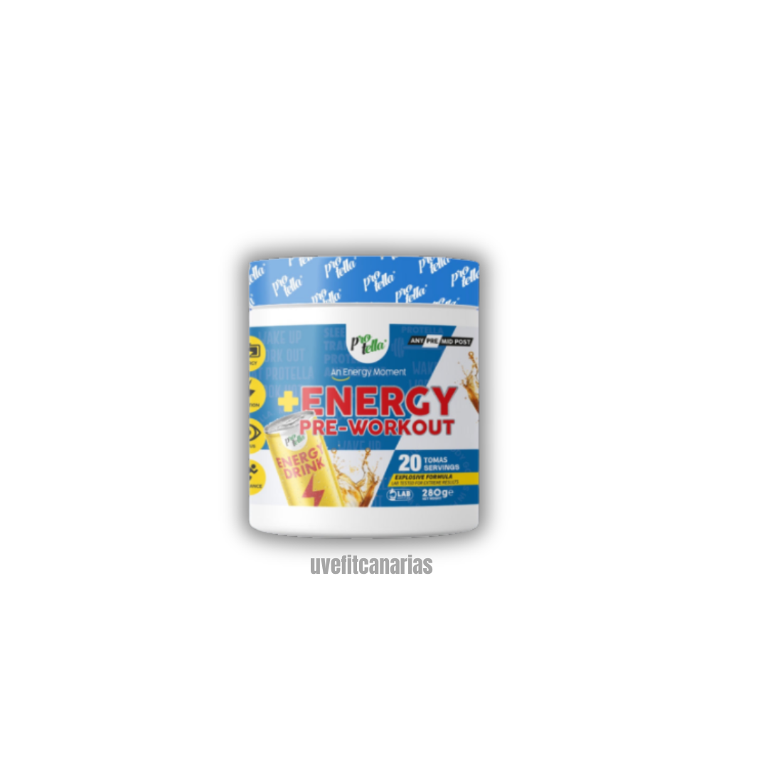 Pre Entreno, Energy Drink - 280gr - Protella