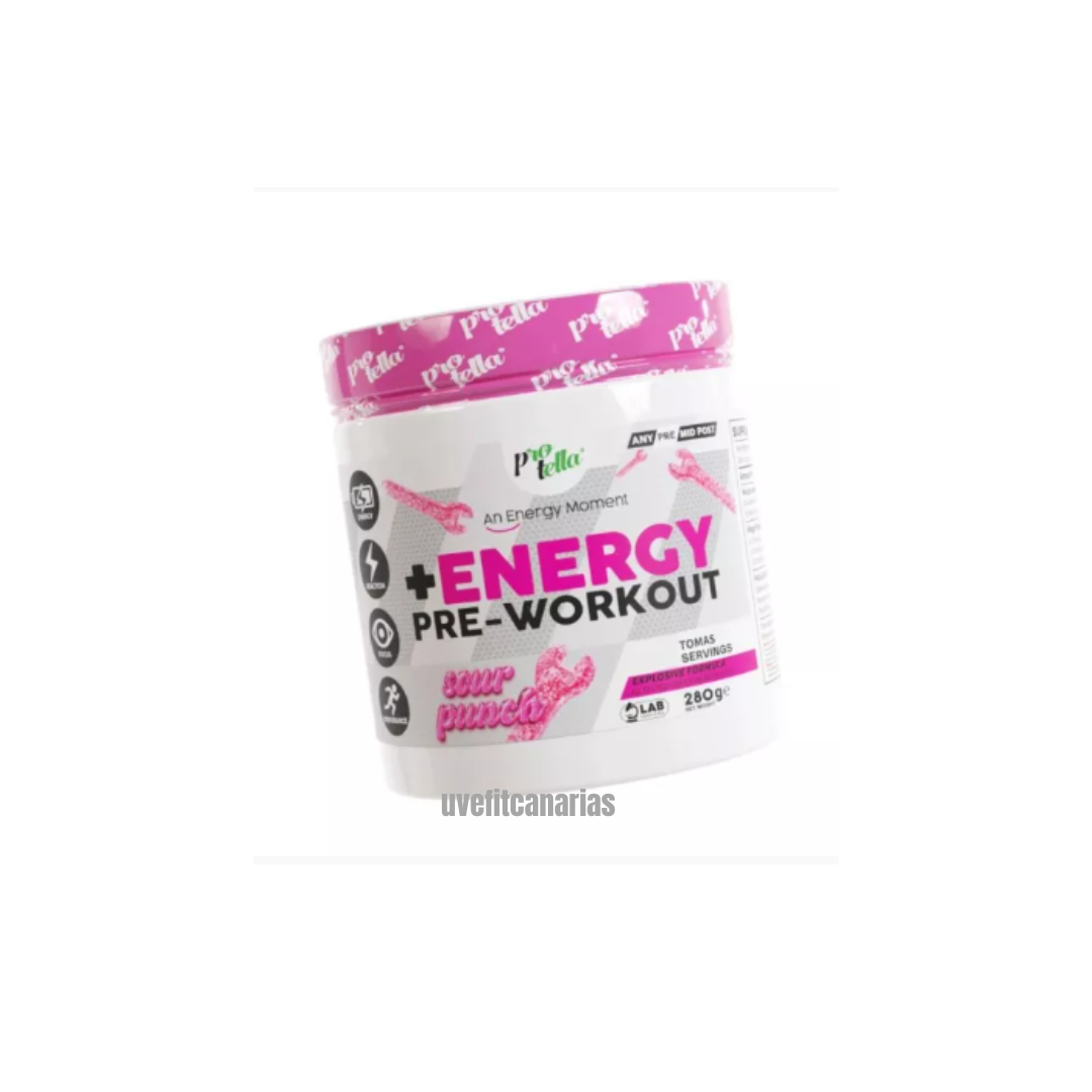 Pre Entreno, Sour Punch - 280gr - Protella