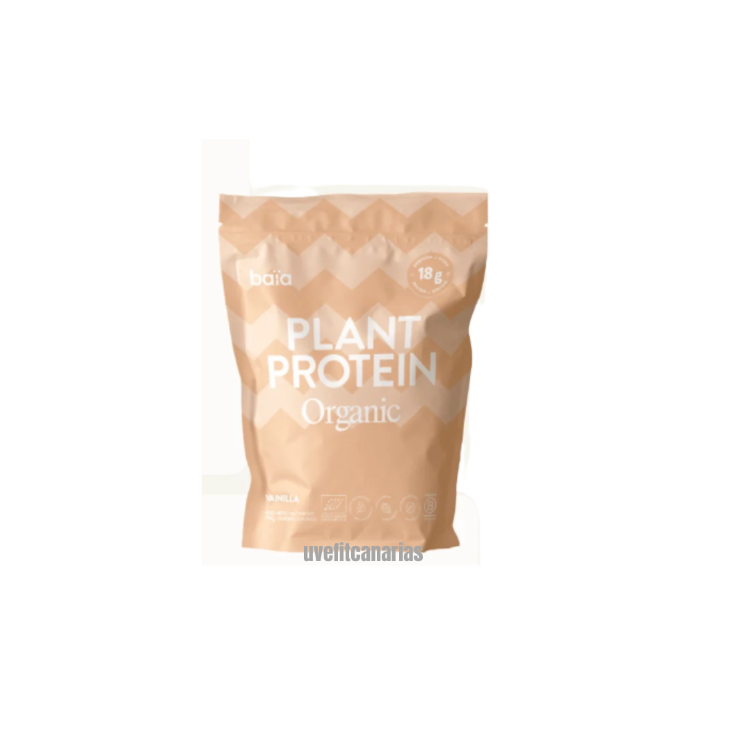 Plant Protein Organic, 750gr Vainilla - Baïa