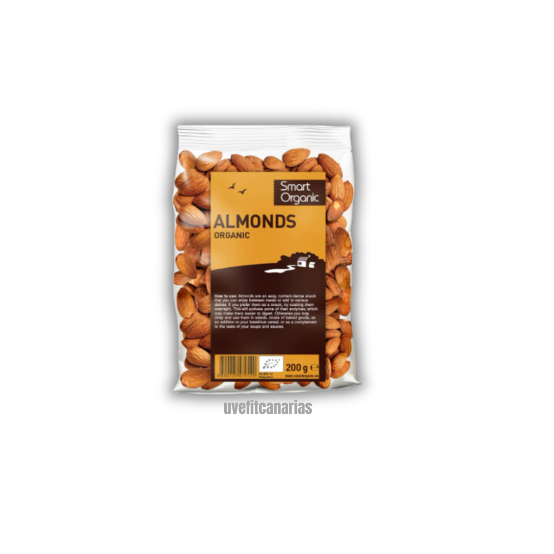 Almendras Organic, 200gr - Smart Organic