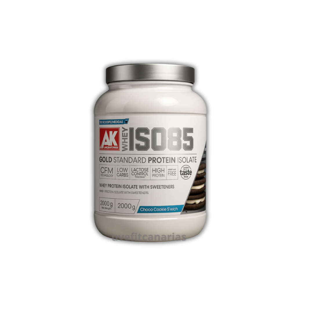 Proteína IsoWhey 85, 2kg Cookies and Cream - AK Laboratories MTX
