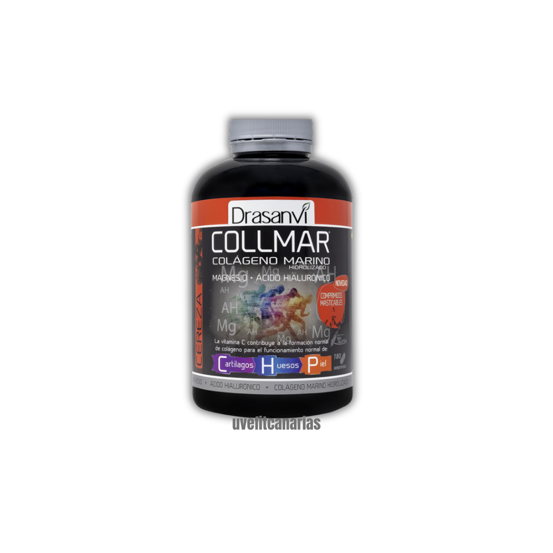 Collmar 180 Com. masticables, Sabor Cereza - Drasanvi