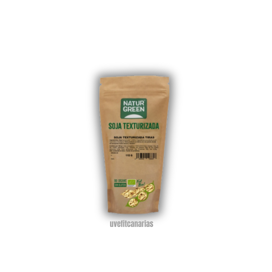 Soja Texturizada Tira, 115gr - Naturgreen
