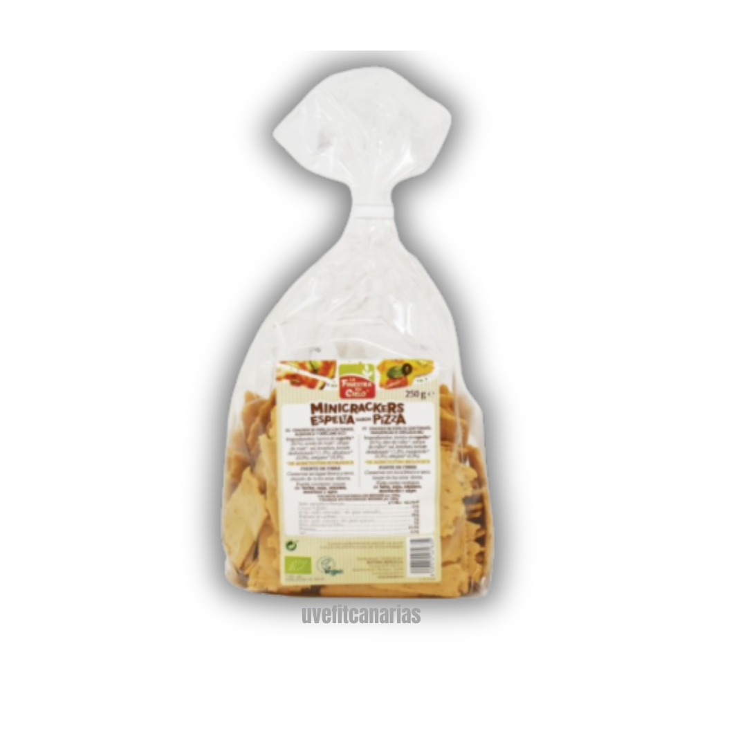 Minicrackers de espelta, Piazza, 250 gr - La Finestra Sul Cielo