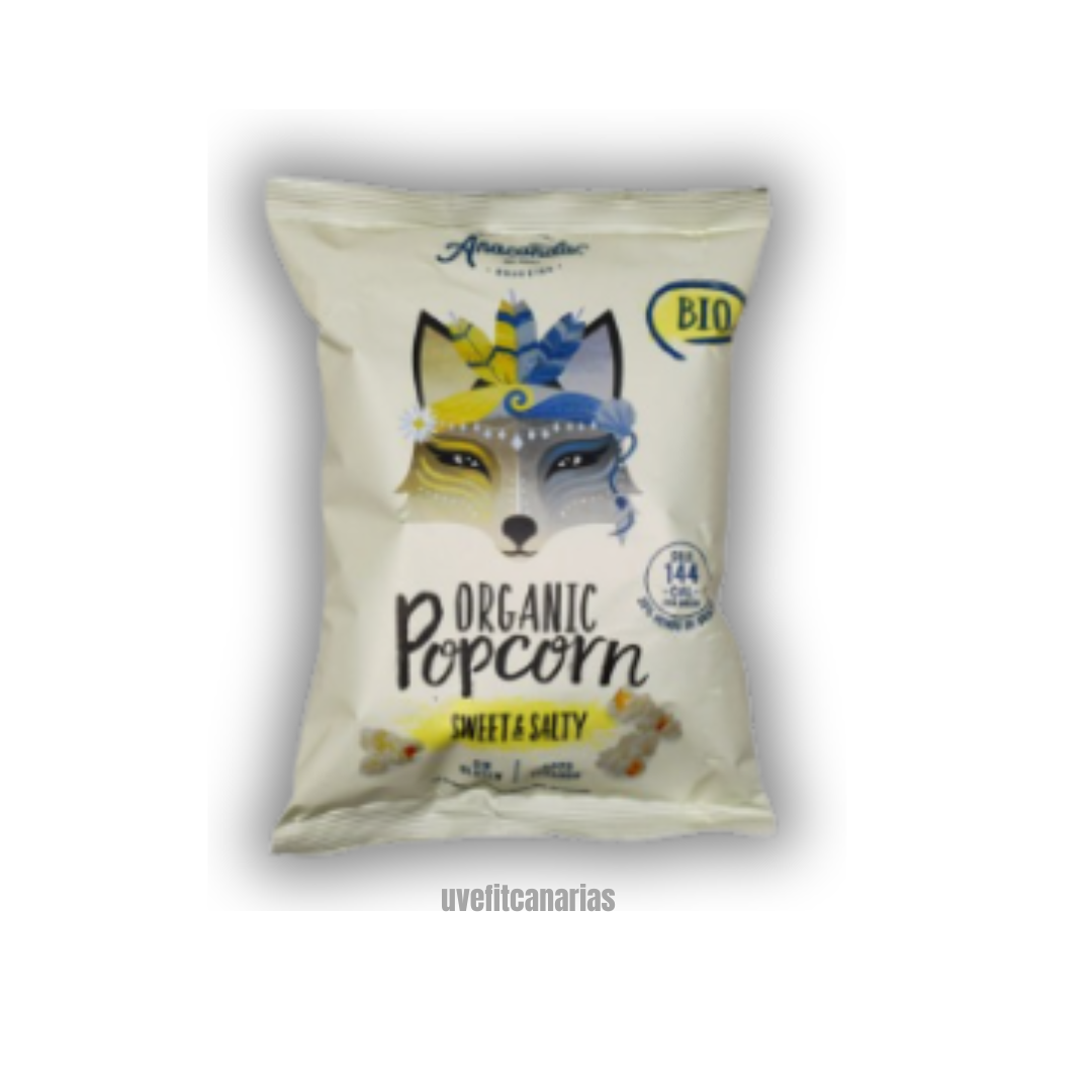 Palomitas organicas, Dulce y salado , 30 gr - Anaconda