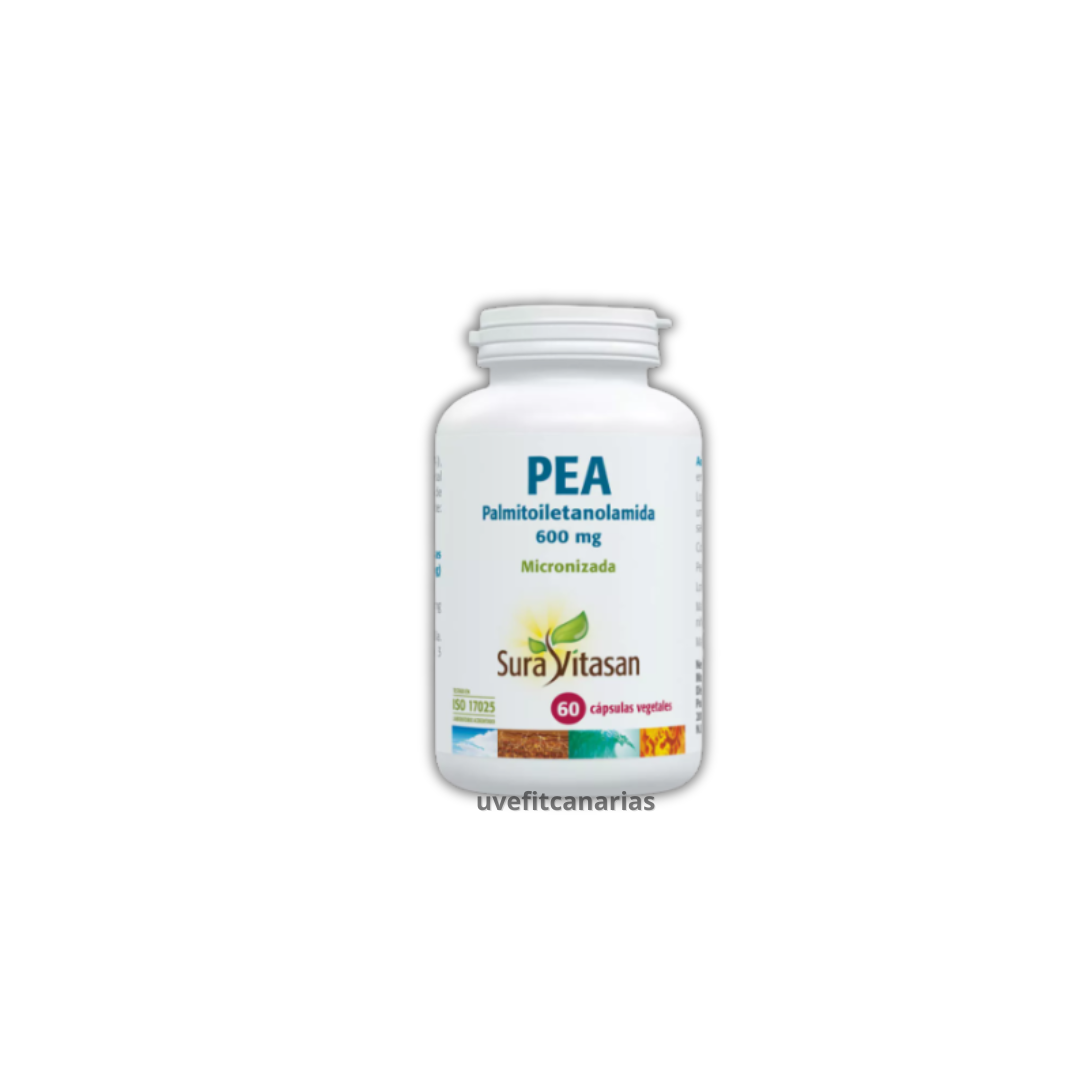 Palmitoiletanolamida (PEA), 600mg, 60cap - Suravitasan