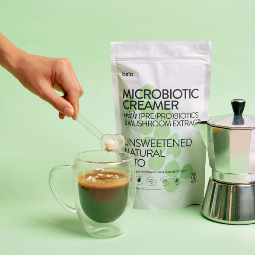 Cómo cuidar tu salud digestiva con Microbiotic Creamer de Baïa
