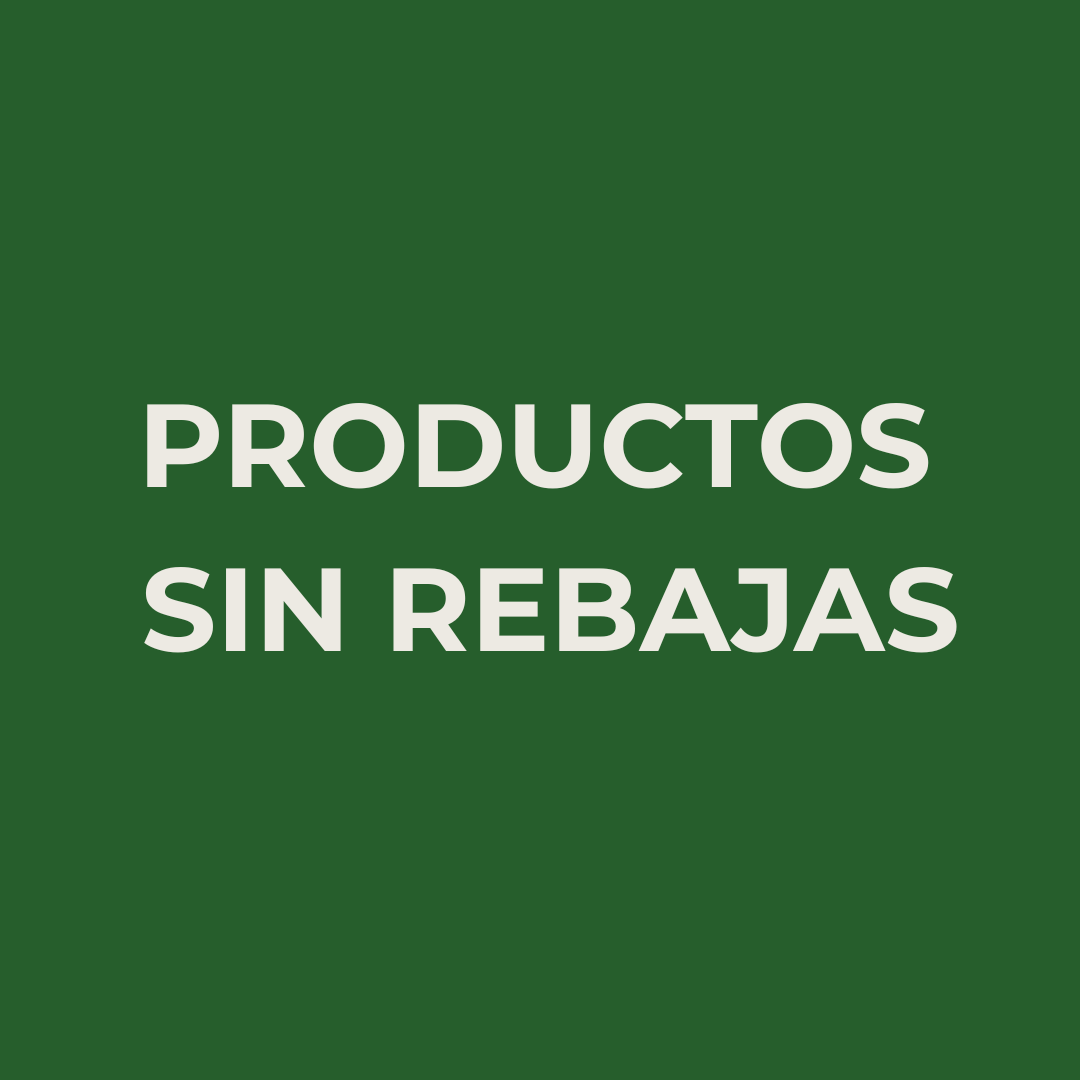 Productos sin rebaja