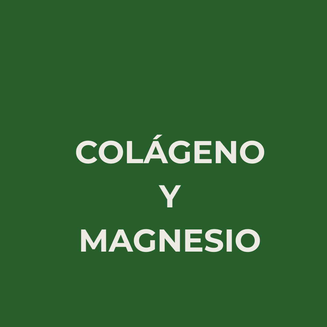 Colágeno y Magnesio