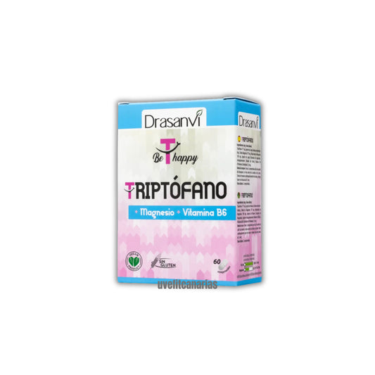 Triptófano + Magnesio y Vitamina B6, 60cap - Drasanvi
