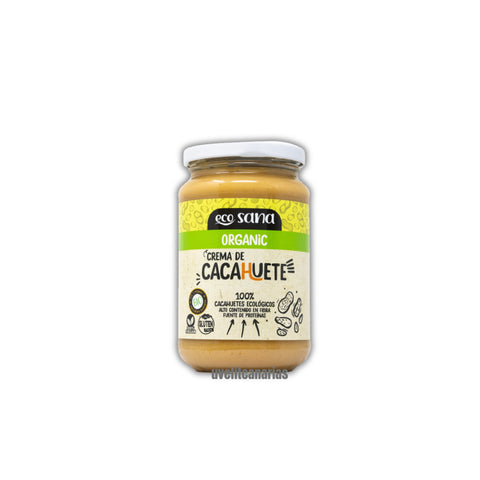 Crema de Cacahuete Bio, 350gr - EcoSana