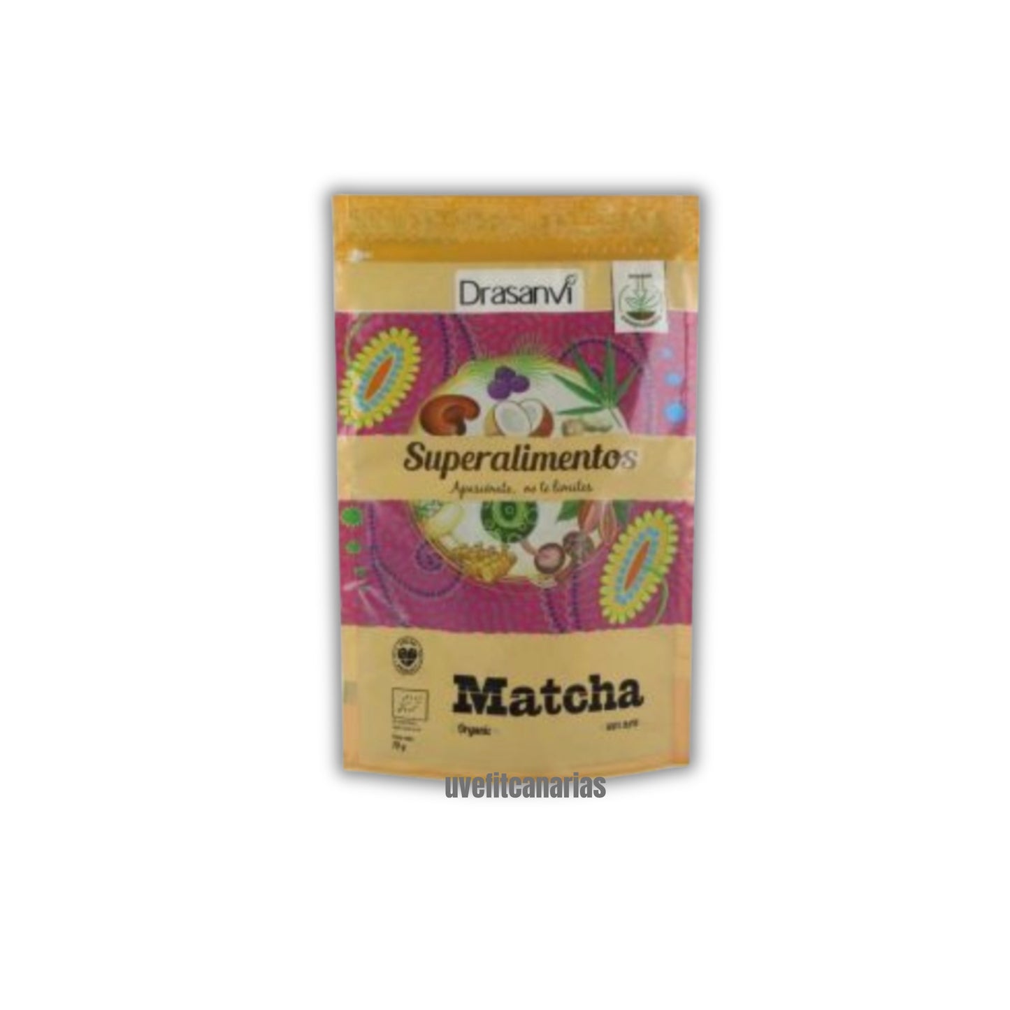 Matcha Ceremonial Bio, 70 g - Drasanvi