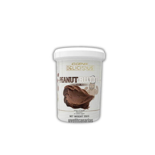 Crema de cacahuete, sabor chocolate, 350g - IoGenix