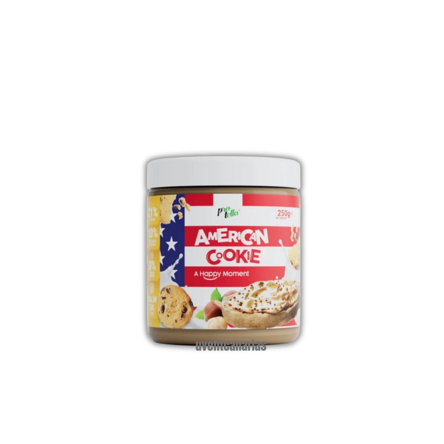 American Cookie Cream, 250g - Protella