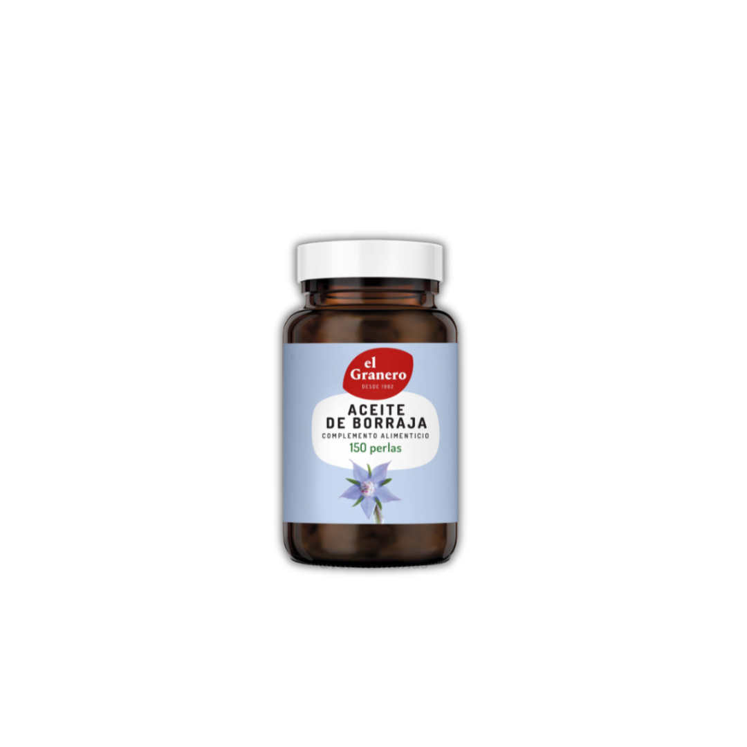 Aceite de Borraja, 150 perlas - El Granero