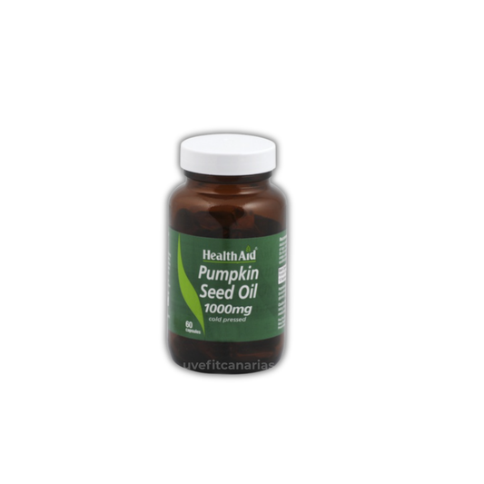 Aceite de Semilla de Calabaza, 1.000 mg, 60 comp - HealthAid