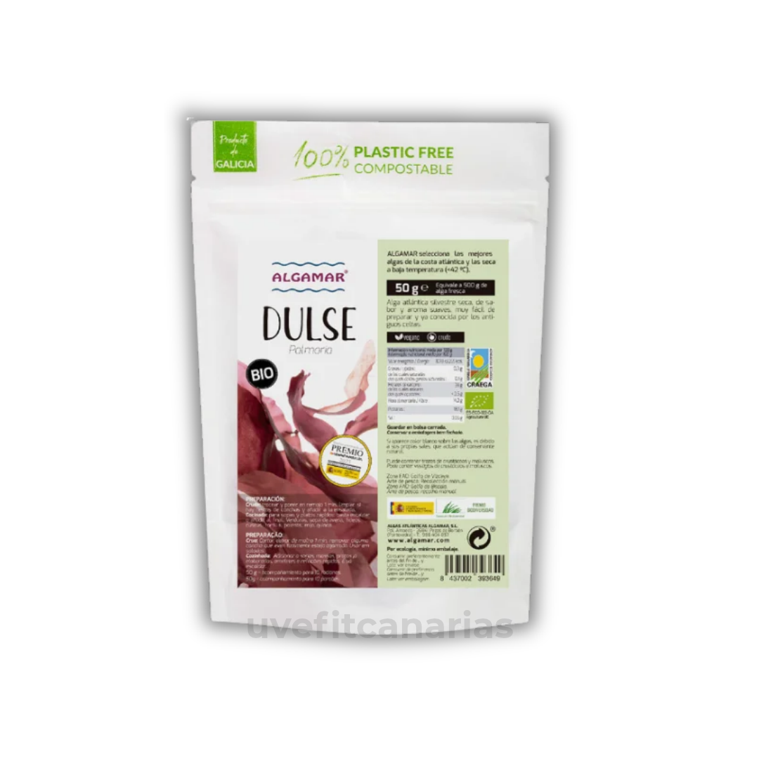 Alga dulse copos (Palmaira), 100 gr - Algamar