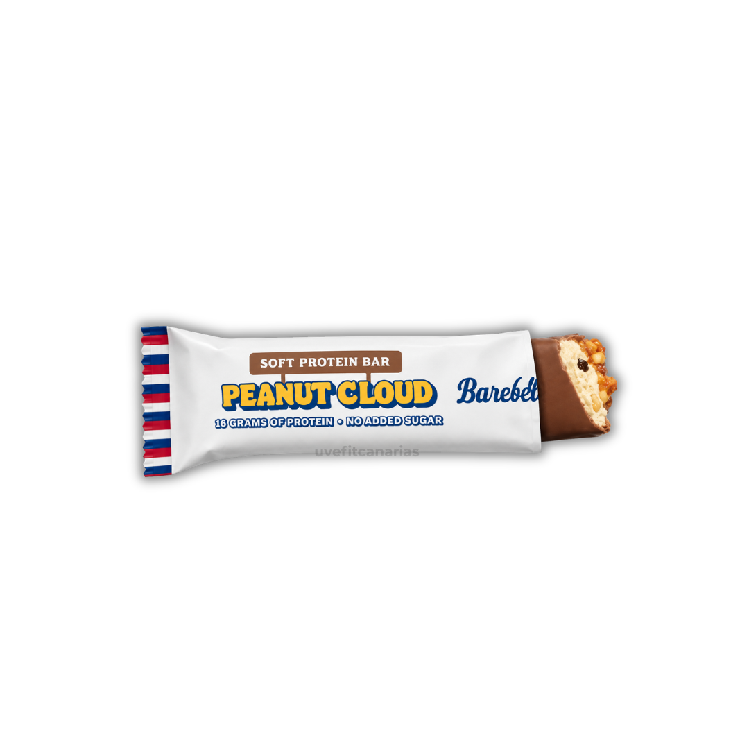 Barrita de proteína, Peanut Cloud, 55gr -  Barebells