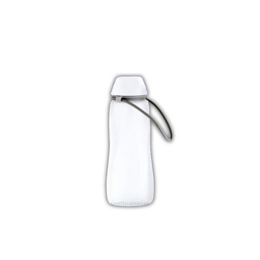 Botella Tritán reutilizable, Blanca, 550ml - Irisana