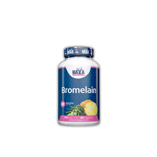 Bromelain, 60 cápsulas - Haya Labs