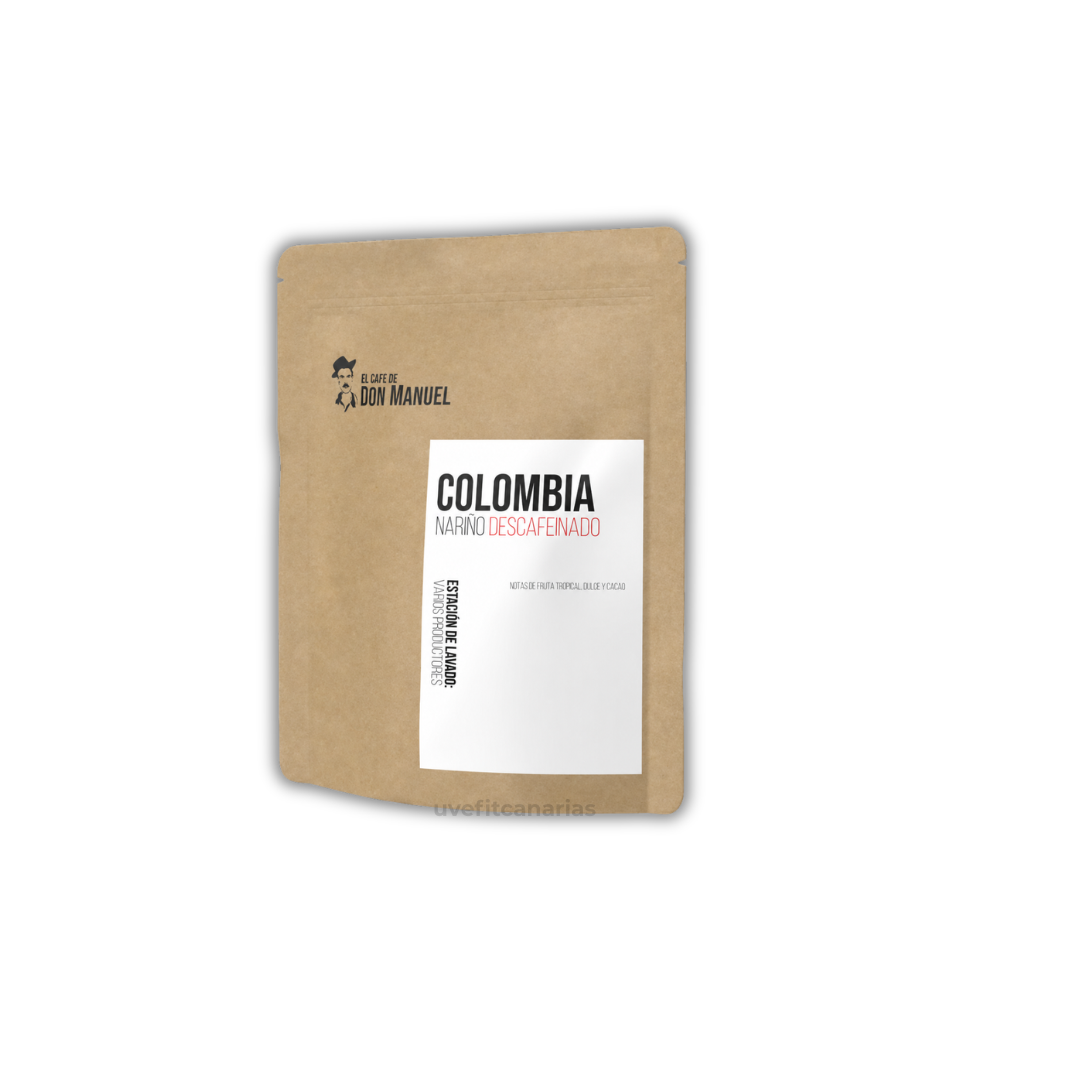 Café Don Manuel Colombia Nariño Descafeinado, Molido, 250gr
