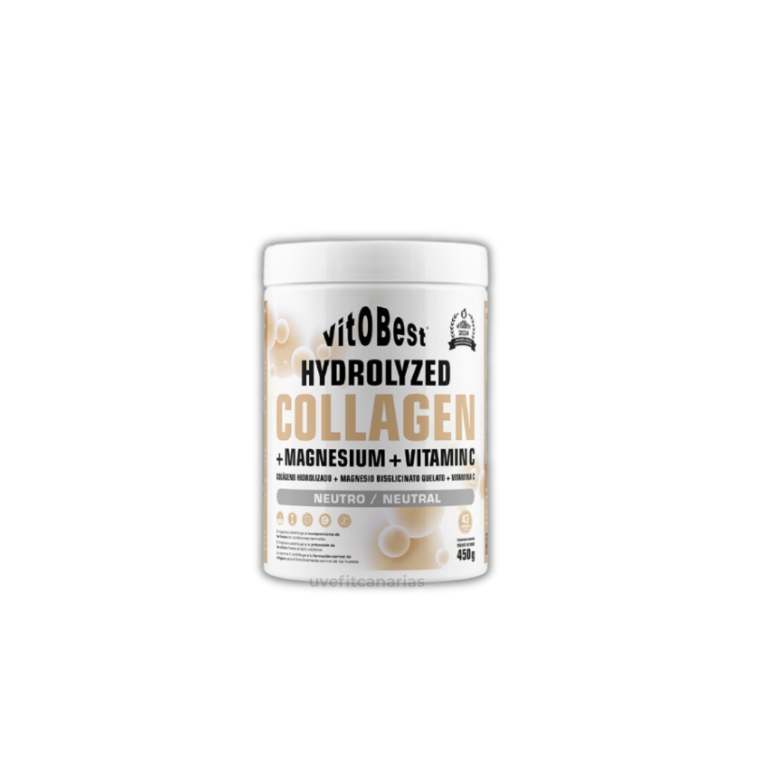 Colágeno Hidrolizado, Neutro, 450gr - Vitobest