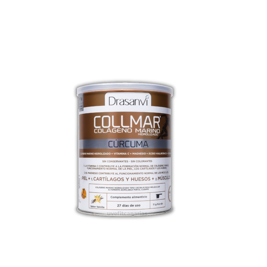 Collmar + cúrcuma, Vainilla, 300gr - Drasanvi
