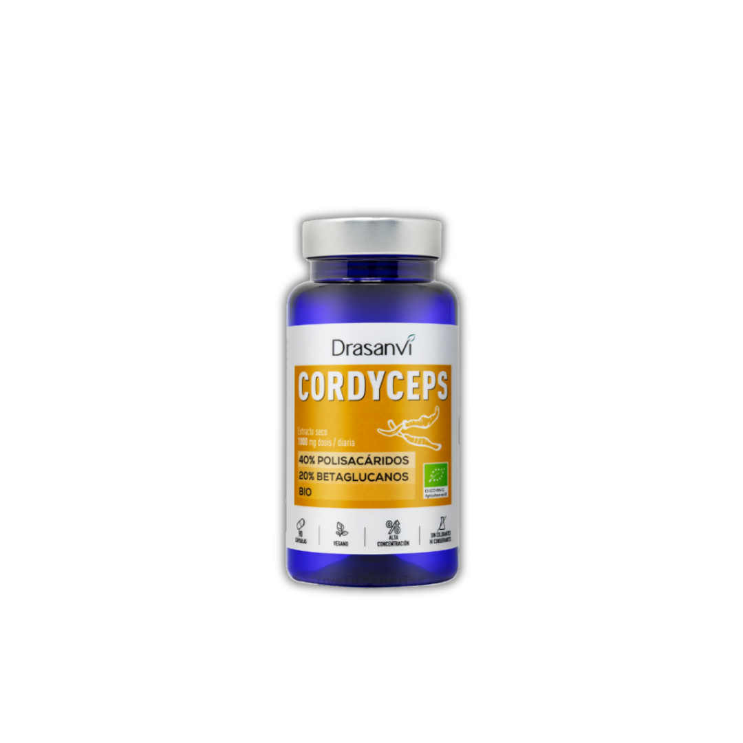 Cordyceps, 90 cápsulas - Drasanvi
