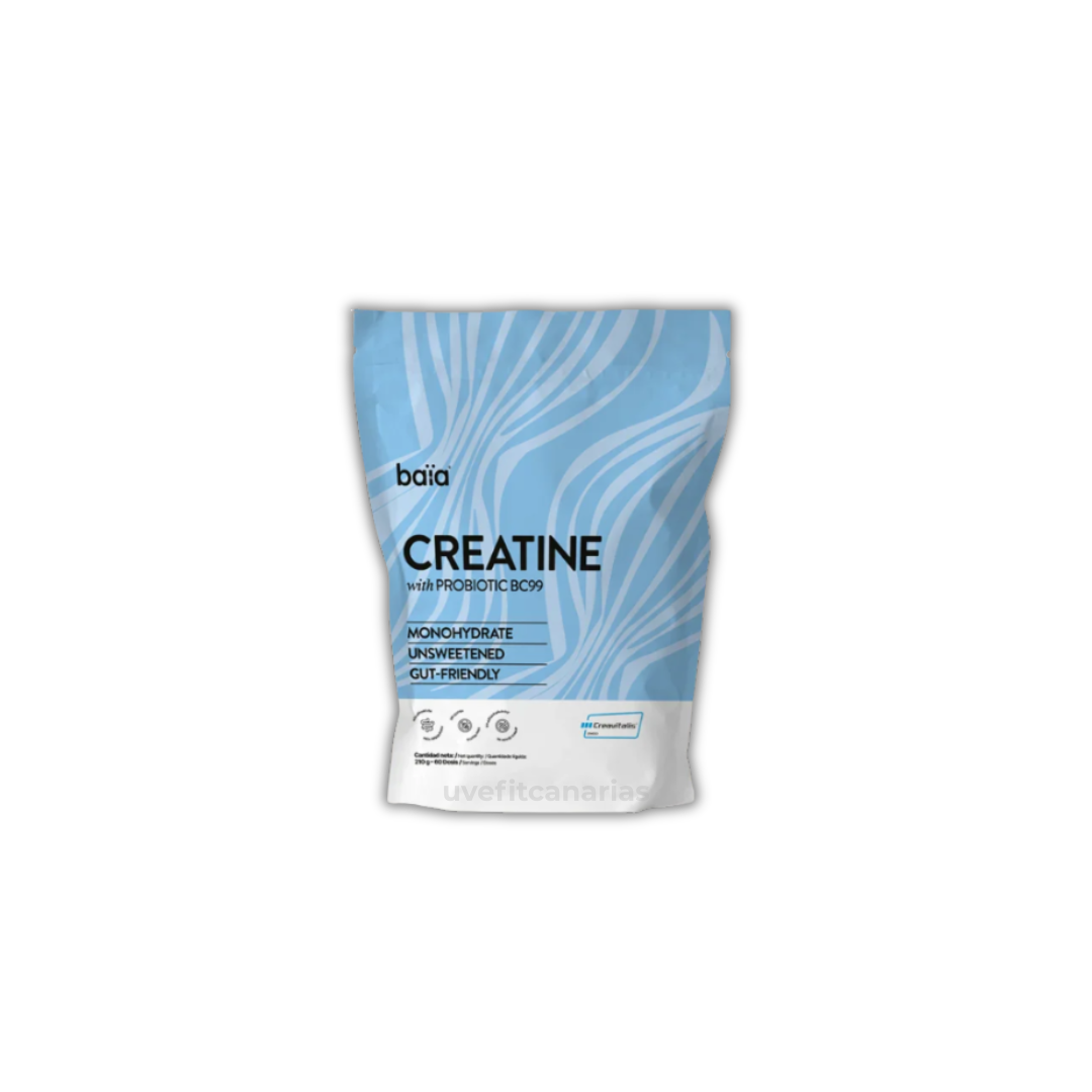 Creatina Creavitalis con Probióticos BC99, 210gr Neutro - Baïa