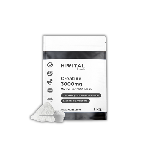 Creatina  Micronised 200 Mesh, 1kg - Hivital
