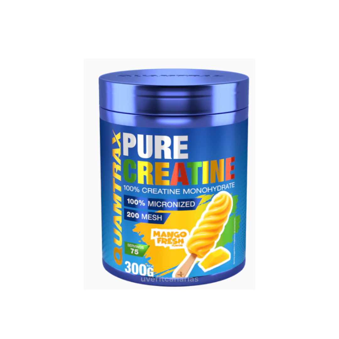 Creatina Monohidrato, Mango Fresh, 300gr - Quamtrax
