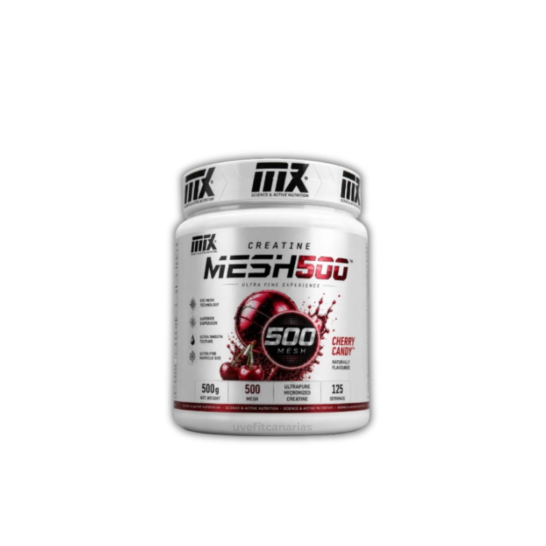 Creatina Ultra Micronizada 500 Mesh, Cherry Candy, 300gr - MTX