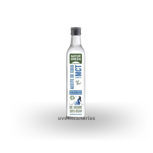 Aceite de coco MCT, Bio, 500 ml - Naturgreen