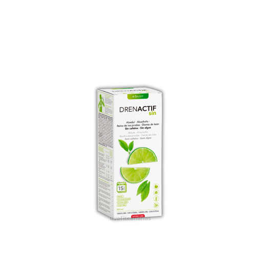 Drenactif sin cafeína, sabor Lima, 500ml - IntesaLabs
