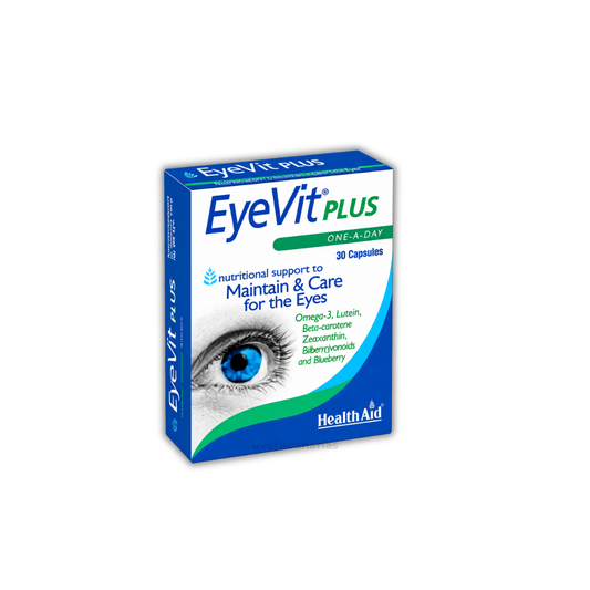 Eyevit Plus, 30 cápsulas - HealthAid