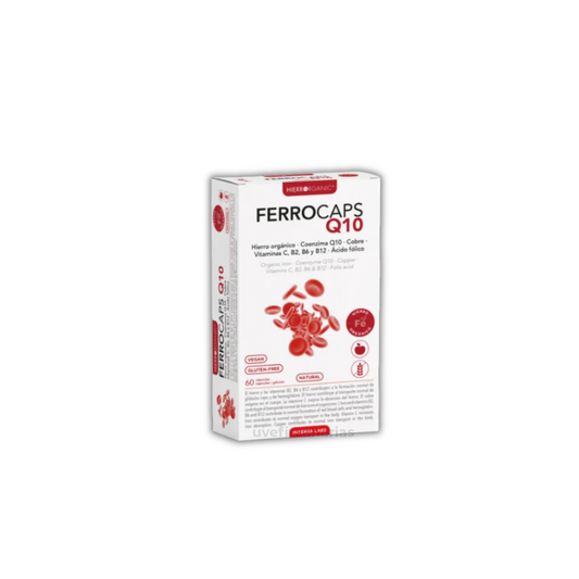 Ferrocaps Q10, 60 cápsulas - IntersaLabs