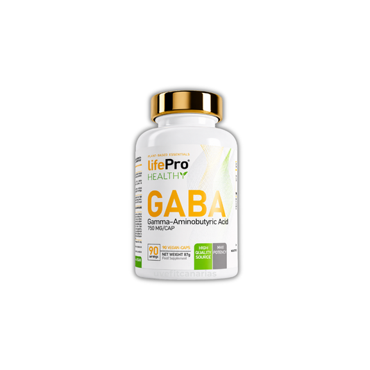 GABA, 90 Cápsulas - Life Pro