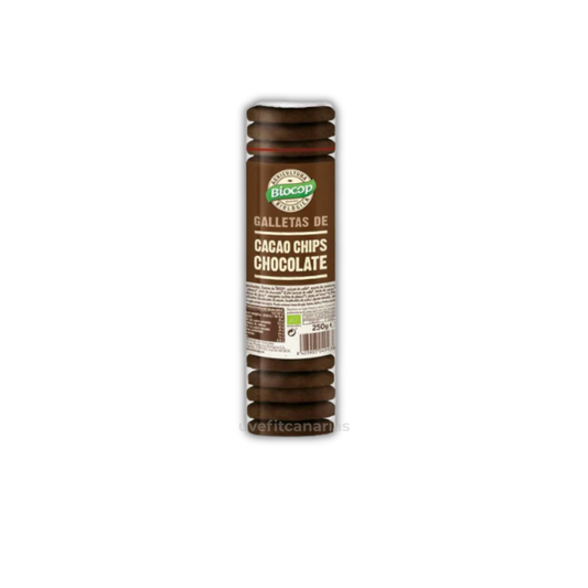 Galletas de Cacao Chips Chocolate– 250 g – Biocop