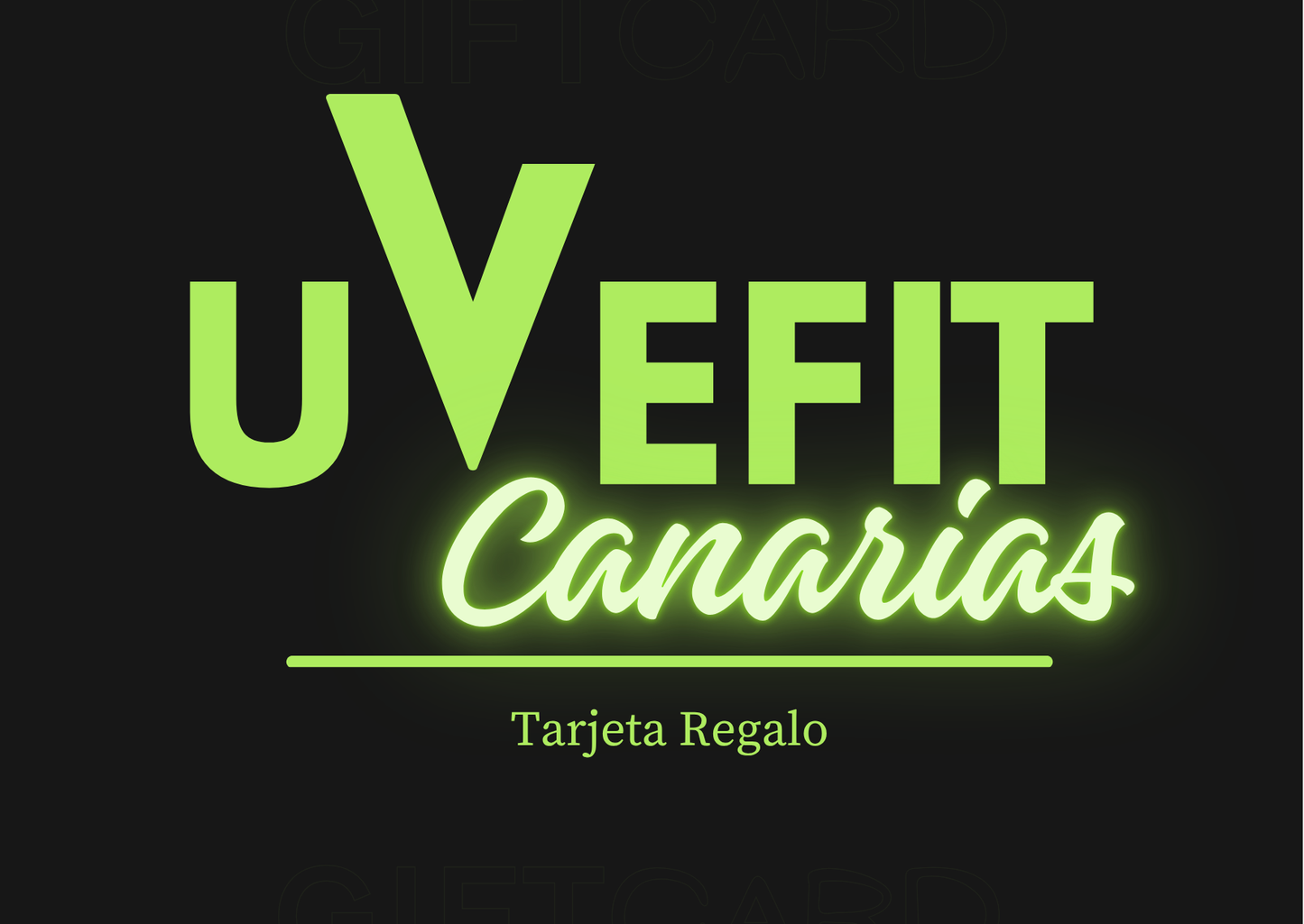 Tarjeta regalo Uvefit Canarias