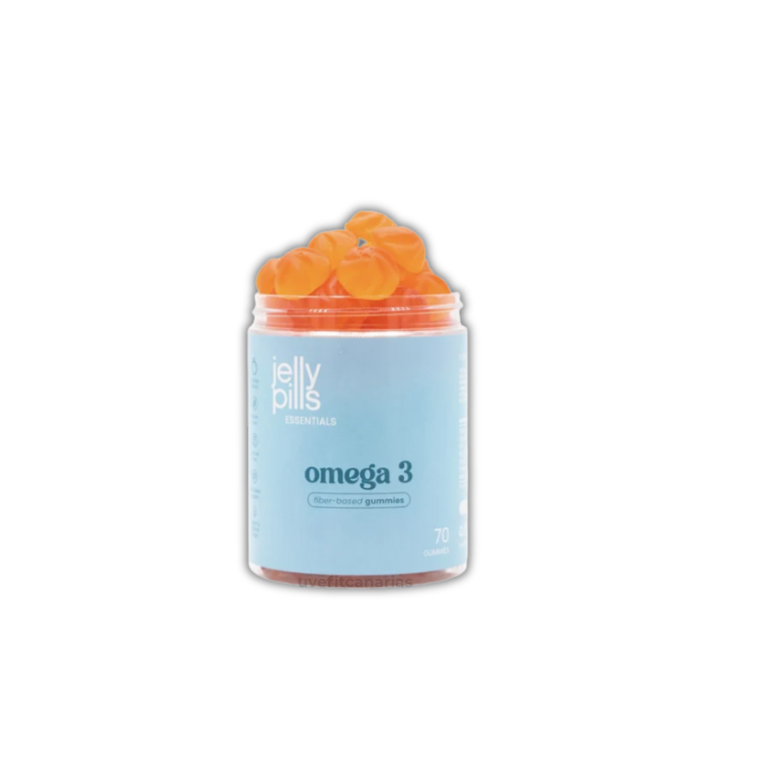 Gummies Omega3, 70 uds, sabor naranja - Jelly Pills