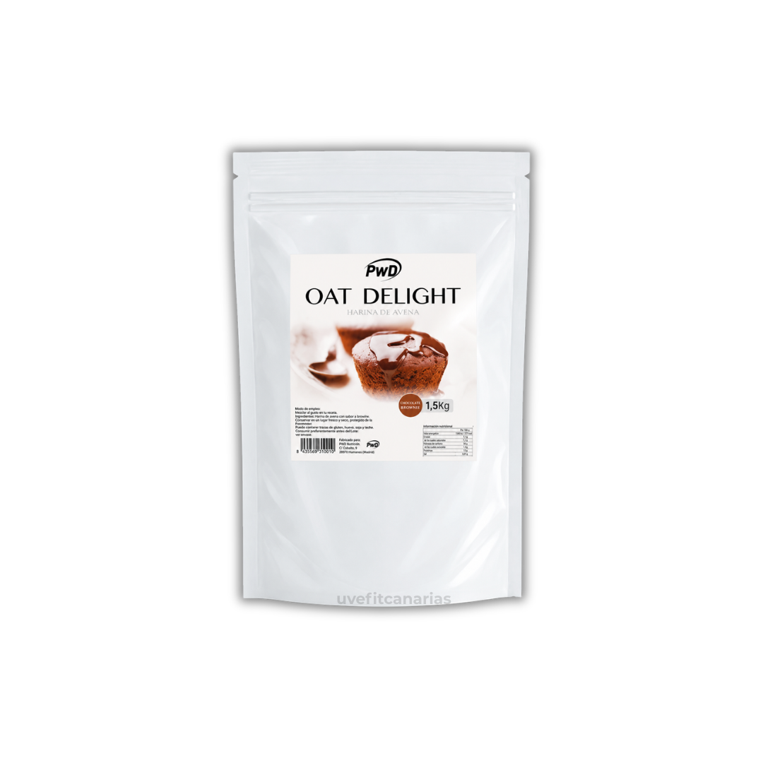 Harina de avena, Brownie 1.5kg - PWD