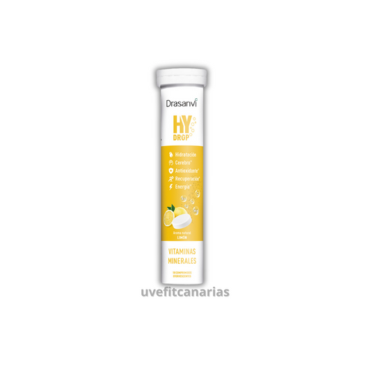HyDrop Electrolitos Esfervescentes, Limón 18 comp - Drasanvi