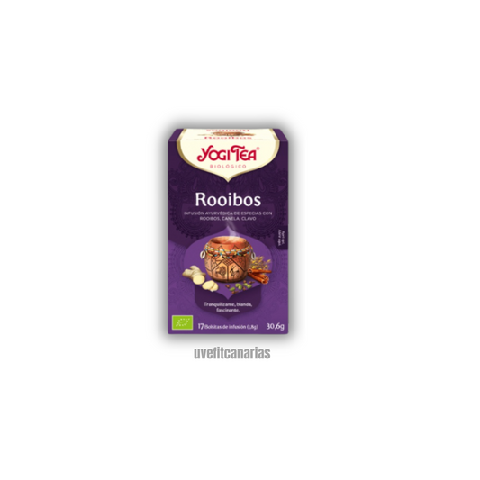 Infusión Rooibos, 17 bolsitas - Yogi Tea