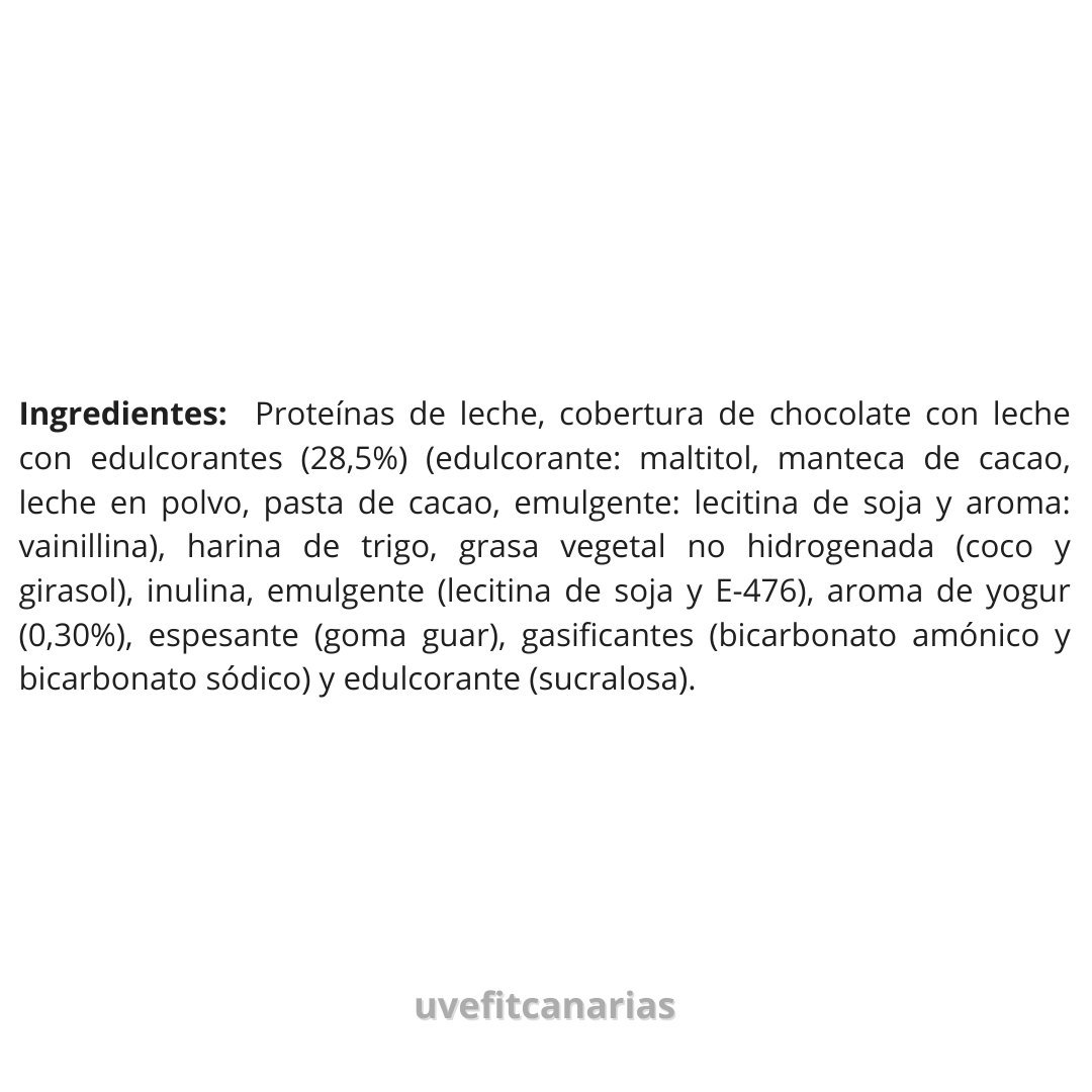 Barrita proteica, Yogurt - PWD