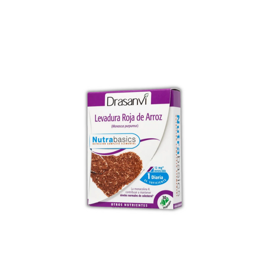 Levadura roja de arroz, 30 cápsulas - Drasanvi