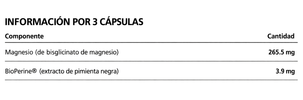 Magnesio Bisglycinate, 120 cápsulas - Solaray