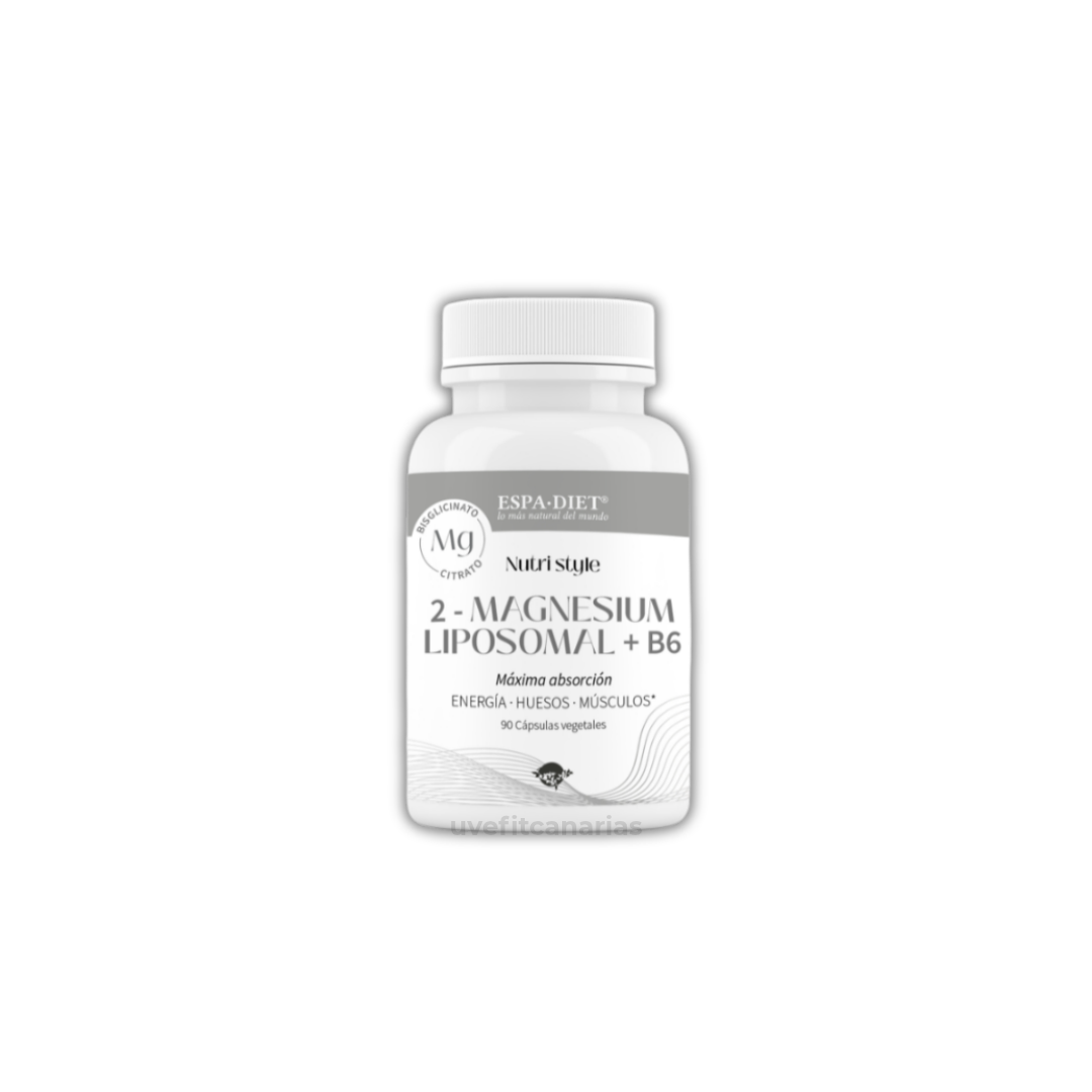 Magnesio Liposomal +B6, 90 cápsulas - Espa Diet