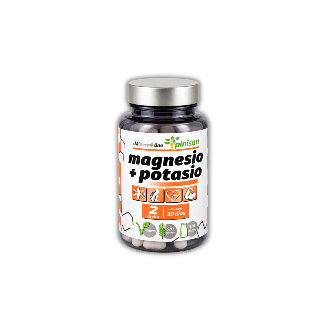 Magnesio + Potasio, 60 comprimidos - Pinisan