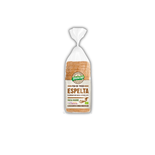 Pan de Molde de Espelta Integral con Masa Madre, 400 g – Biocop